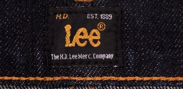 LEE spodnie SLIM low blue jeans POWELL _ W30 L34