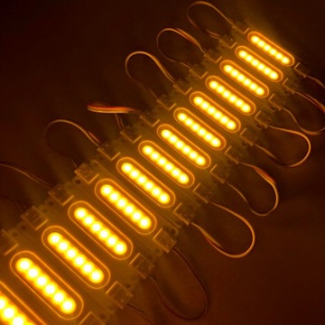 Оранжевый светодиодный модуль 12В для комнатного светильника 1 шт.