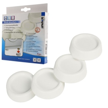 4x PODKŁADKI ANTYWIBRACYJNE pod PRALKĘ SUSZARKĘ 4 SZT GUMY ANTYPOŚLIZGOWE