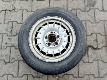 MERCEDES W115 W123 KOŁO ZAPASOWE FELGA ALUMINIOWA BAROK 14' CALI 5x112
