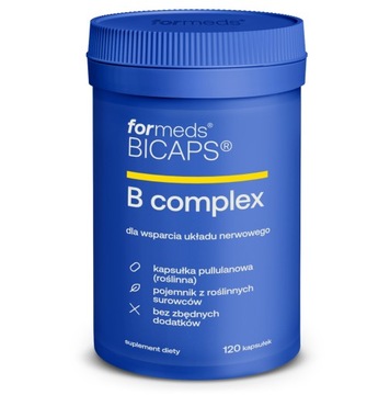 ForMeds BICAPS Witamina B KOMPLEKS bez dodatków