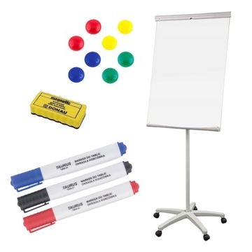FLIPCHART MAGNETYCZNY 70X100 MOBILNY GRATISY