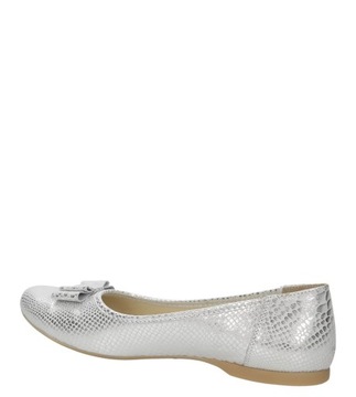 КОЖАНЫЕ БАЛЕТКИ CASU С БАНТОМ, ЭЛЕГАНТНЫЕ, ЛЕГКИЕ, ДЛЯ ВЫСТАВКИ, размер 36