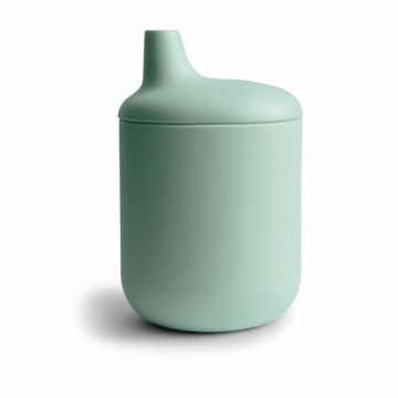 Kubek silikonowy Sippy Cup MUSHIE Cambridge Blue