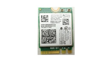 КАРТА WIFI INTEL ДВУХДИАПАЗОННАЯ БЕСПРОВОДНАЯ N 7260NGW