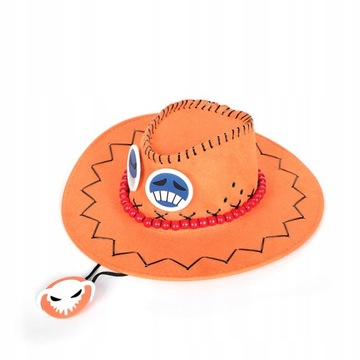 Portgas D. Ace шляпа ONE PIECE COSPLAY