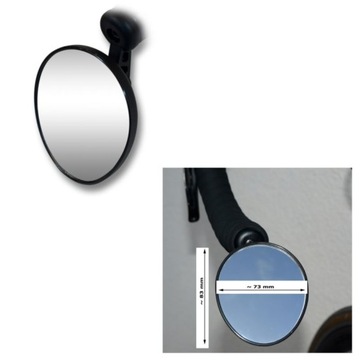 Uniwersalne lusterko AJS szosa