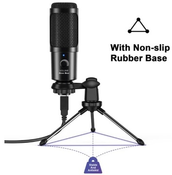 НОВЫЙ USB-МИКРОФОН BEE ДЛЯ КОМПЬЮТЕРНОГО ЕМКОСТНОГО ИГРОВОГО СТОЛБА + ПОДСТАВКА