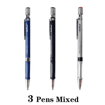 Автоматический механический пластиковый карандаш 2,0 мм, 12 цветов, нескользящая ручка для эскизов 2B