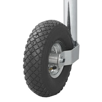 Koło podporowe 48 mm z oponą PU 260x85mm metalowa felga 200kg POLIURETANOWA