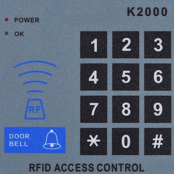 Профессиональная клавиатура контроля доступа для одиночных дверей