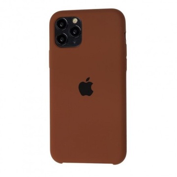 Etui Apple Silicone Case iPhone 11 Pro Max Brown