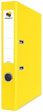 SEGREGATOR OFFICE A4 55 MM Z OKUCIEM ŻÓŁTY