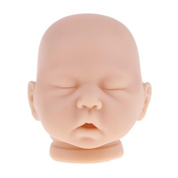 Prawdziwe miękkie winylowe 20-calowe zestawy lalek Reborn Baby Boy Doll Pusta głowa Formy DIY
