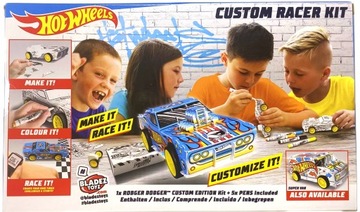 КОМПЛЕКТ HOT WHEELS MAKER ДЛЯ СБОРКИ И ПОКРАСКИ