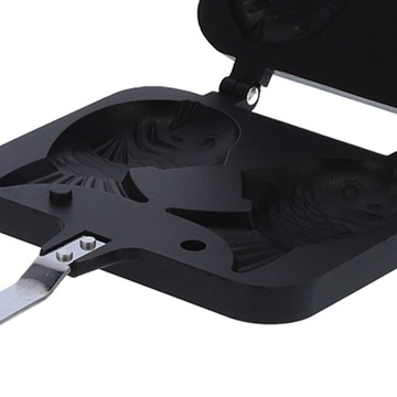 Taiyaki Форма для вафель в форме рыбки с антипригарным покрытием двойная 7J