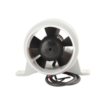 WENTYLATOR JACHTOWY LINIOWY KOMORY SILNIKA DO ŁODZI 12V 90MM 145CFM 3CALI