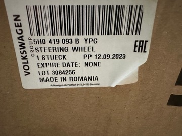 VW GOLF VIII ARTEON НОВЫЙ РУЛЕВОЙ КОЛЕСО