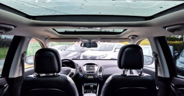 Hyundai ix35 SUV Theta 2.0 MPI 163KM 2010 Hyundai ix35 BENZYNA PANORAMA kamera nawigacja HAND FREE skora okazja, zdjęcie 28