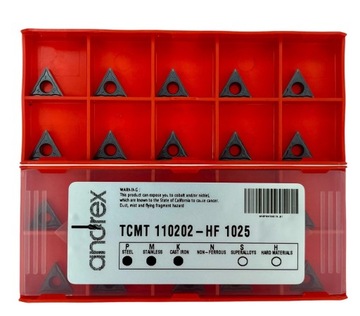 Płytki węglikowe TCMT 110202 HF 1025 UNIWERSALNE