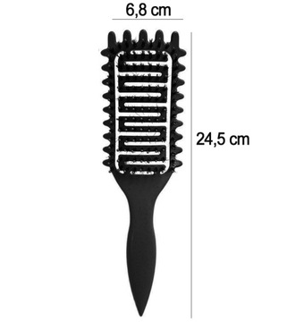 Кудрявая щетка для волос, кудри, определяющие кудри, щетинки szw13c