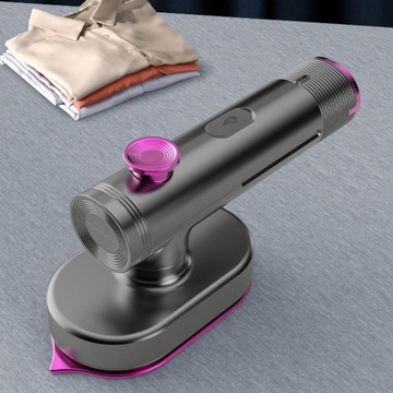 Ручной паровой утюг мощностью 30 Вт с проводом микро пар для платьев-рубашек, сухой и серый