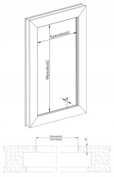 Рамочная москитная сетка SlimLine 130x150см, БЕЛЫЙ RMM