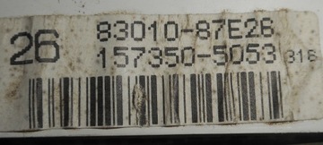 DAIHATSU FEROZA PŘÍSTROJOVÁ DESKA BUDÍKY 83010-87E26