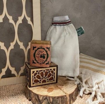 Рукавица для пилинга Kessa Hammam, ТУРЕЦКАЯ мочалка