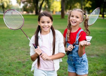 Набор для бадминтона, 2 ракетки-шаттла ДЛЯ ДЕТЕЙ