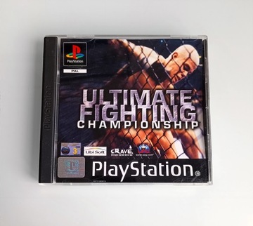 ULTIMATE FIGHTING CHAMPIONSHIP PSX PS1 ПОЛНАЯ СТАНЦИЯ ДЛЯ PLAYSTATION 3XA