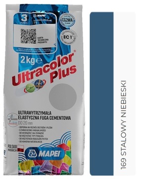 MAPEI FUGA Ultracolor Plus 169 STALOWY NIEBIESKI 2kg