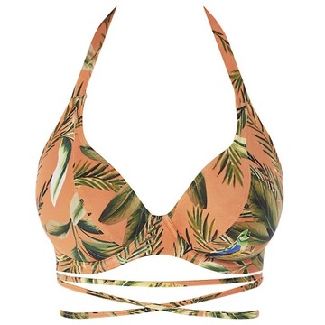 Freya Swim BIRDS IN PARADISE melon halter 75F 34E