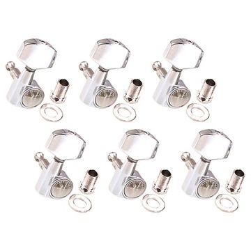 6 шт. гитарные колки, колки для акустической гитары, инструменты для настройки гитары, ключ для настройки гитары