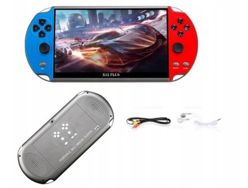 ПОРТАТИВНАЯ ИГРОВАЯ КОНСОЛЬ X12 ПЛЮС МНОГИЕ ИГР 10 000 7,1-ДЮЙМОВОЕ МЕНЮ НА ПОЛЬСКОМ