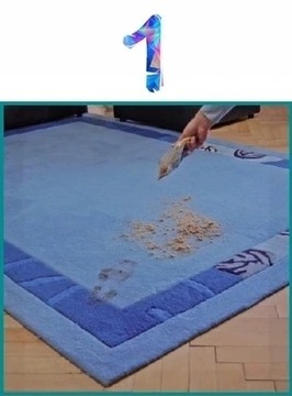 Сухой ковер очищающий порошок (чипсы).