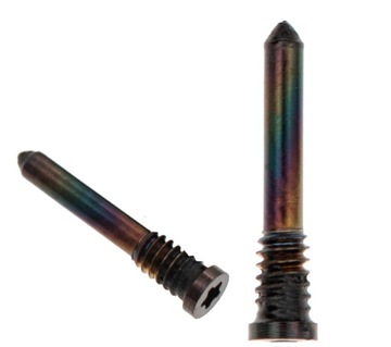 Śruby Śrubki dolne iPhone X / Xs / 11 / 12 / 13 / 14 Black