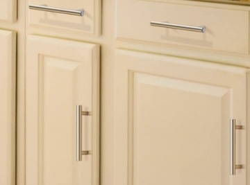 МЕБЕЛЬНАЯ РУЧКА рейлинг 128мм INOX