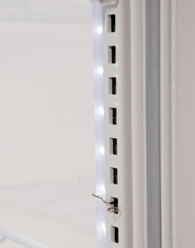 ХОЛОДИЛЬНАЯ ВИТРИНА ДЛЯ МАГАЗИНА 78Л БЕЛАЯ LED YATO