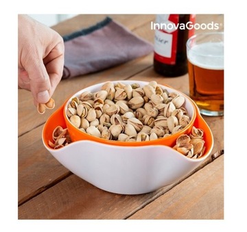 INNOVAGOODS САЛАТНИК ДЛЯ ЗАКУСОК 2в1