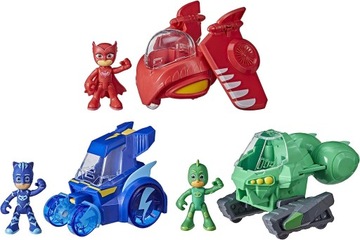 PJ MASKS Zestaw zabawek 3 w 1, zabawka do przedszk