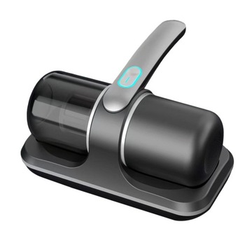 Vacuum Mite Remover, Handheld Bed Vacuum Effectively Low Noise gray