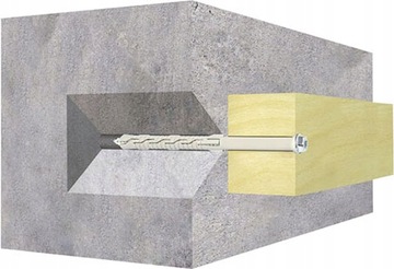 ШПИНЫ РАМОЧНЫЕ РАСШИРИТЕЛЬНЫЕ KPR-FAST 10x100 ШПИЛЬКИ 50 шт.