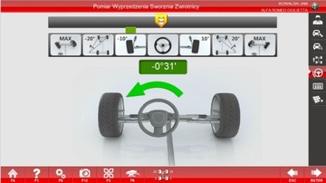 Urządzenie do geometrii kół 3D geometria certyfikat TDT Invento XV550X SKP