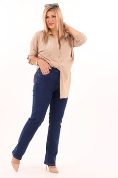 ДЖИНСЫ ЖЕНСКИЕ С ВЫСОКОЙ ПОСАДКОЙ, БОЛЬШИЕ РАЗМЕРЫ, ДЛЯ ПОХУДЕНИЯ