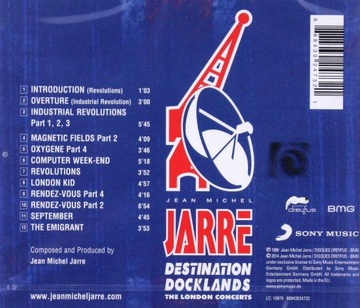 JEAN MICHEL JARRE: DESTINATION DOCKLANDS 1988 (CD)