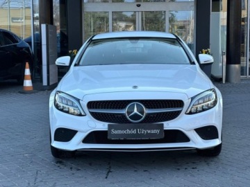 Mercedes Klasa C W205 Kabriolet Facelifting 1.6 200d 160KM 2019 Mercedes-Benz Klasa C 200 d ManualLedParktronicSalon PL 1.6 Diesel 160KM, zdjęcie 1