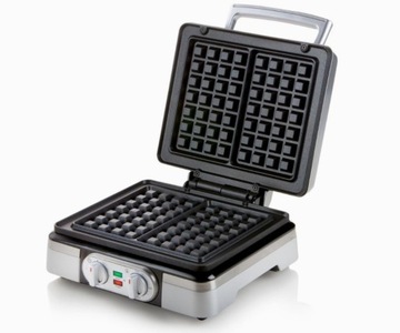 Вафельница Domo DO9149W, серебристая, 1400 Вт