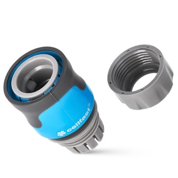 Быстроразъемный соединитель для садового шланга Cellfast | Соединитель подачи шланга 1/2