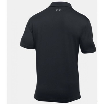 Under Armour Polo UA Tech 1290140 Czarny Loose Fit